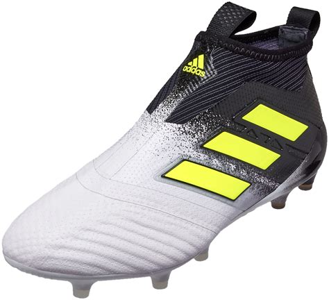 adidas ACE 17 Purecontrol FG - adidas White Soccer Cleats