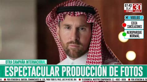 Messi El Jeque La Polémica Producción De Fotos Que Recorre El Mundo Youtube