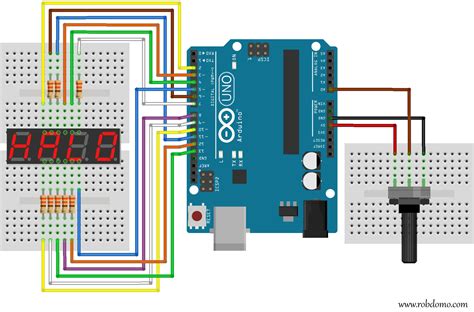 Branchement Afficheur Digits Arduino Image To U