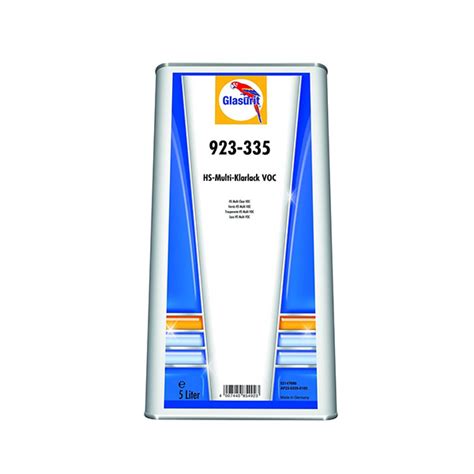 GLASURIT TRANSPARENT HS 923-335 LT 5 - Ferraris Color