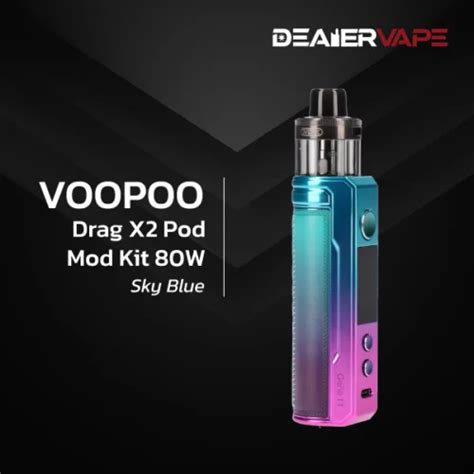 VOOPOO Drag X2 Pod Mod Kit 80W DEALERVAPE