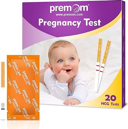 Premom Prueba De Embarazo De Alta Sensibilidad Test R Pido De Hcg