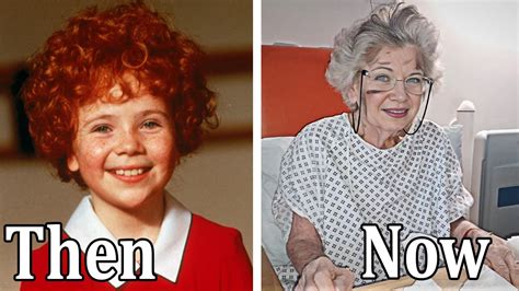 Annie 1982 Cast Then And Now 2023 The Actors Today Are Old