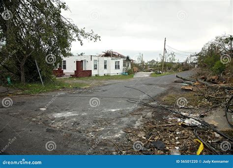 EF0 Tornado Damage On House Roof Stock Photo | CartoonDealer.com #77682414