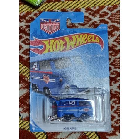 Hot Wheels Volkswagen Kool Kombi Blue Shopee Malaysia