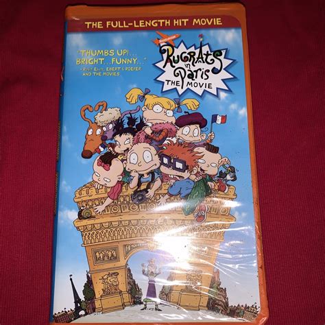 Rugrats In Paris The Movie Vhs Video Nickelodeon Orange Case My Xxx Hot Girl