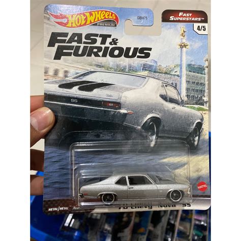 Jual Hot Wheels Premium Chevy Nova SS Fast Superstars Fast Furious Shopee Indonesia