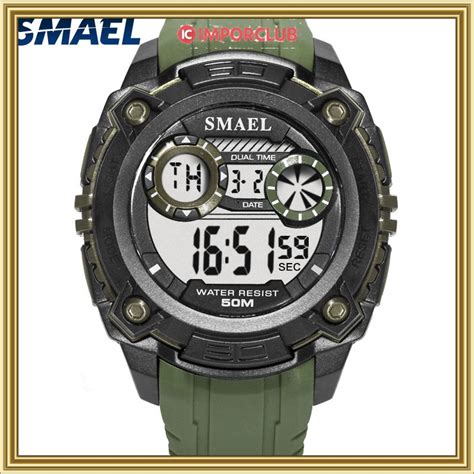 Jual Men Watches M Waterproof Smael Top Brand Led Sport Watches S