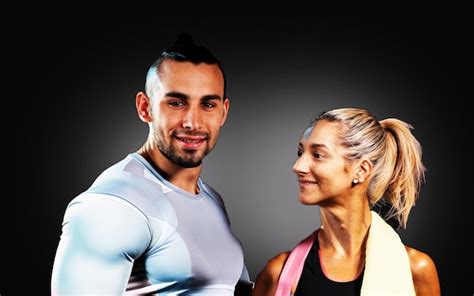 Premium AI Image Photo Team Of Fitness Coaches Man And Woman Isolated