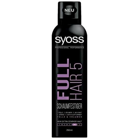 Syoss Professional Performance Full Hair 5 Schaumfesti 1.00 EUR/100 ml ...