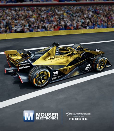 Mouser Electronics Announces Partnership With Ds Penske For Formula E