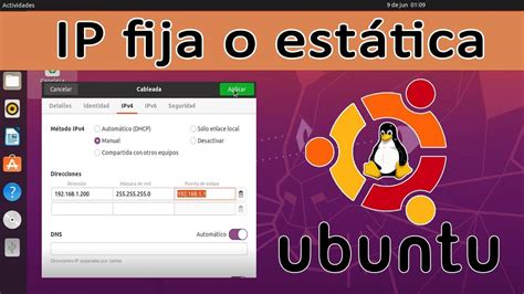 Cómo configurar ip fija en ubuntu por consola Mundowin