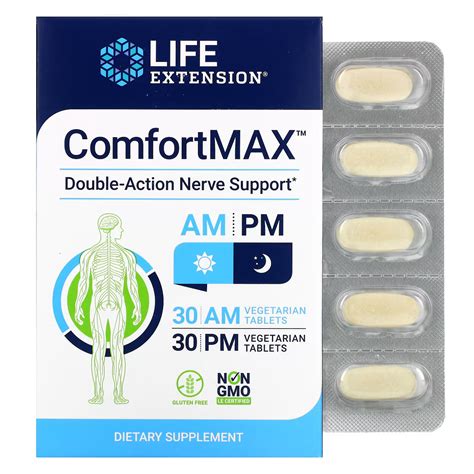 ПЭА пальмитоилэтаноламид Life Extension ComfortMAX PEA Double-Action ...