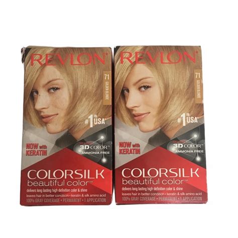 Revlon Hair Revlon Colorsilk 2 Golden Blonde Hair Color Poshmark
