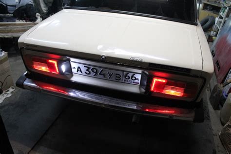 Подсветка номера — Lada 2106, 1,6 л, 1995 года | стайлинг | DRIVE2