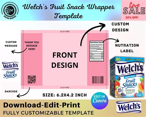 Welches Fruit Snacks Candy Labels Welchs Mixed Fruit Templates