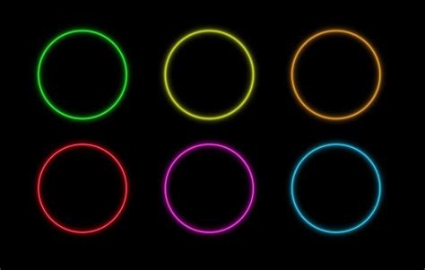 Neon Circle Png Transparent Onlygfx