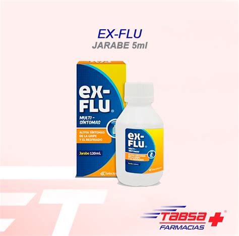 Tabsa Express MEDICAMENTOS Ex Flu Multisíntomas jarabe 120ml