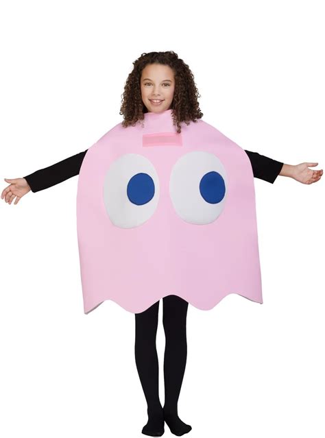 Pinky the Ghost Pac-Man Costume for Kids | Funidelia