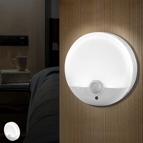 Amsdifio Rechargeable Motion Sensor Light Automatic Usb Charging Night