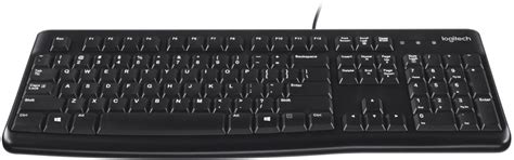 Клавиатура проводная Logitech K120 USB DEU Black (920-002489) – фото ...