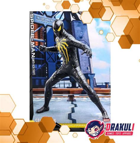 Jual DAMAGED BOX Hot Toys 1 6th Scale Spider Man Anti Ock Suit Standard Di Seller Drakuli
