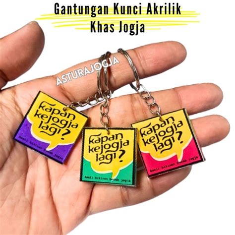 Jual Souvenir Gantungan Kunci Jogja Termurah Oleh Oleh Malioboro