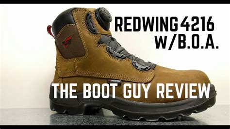 Red Wing Boots 6 Inch Mens Flexbond Boa 4216 Sz 13 Safety Toe