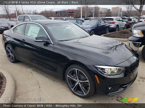 Jet Black 2019 Bmw 4 Series 430i Xdrive Coupe Black Interior Vehicle