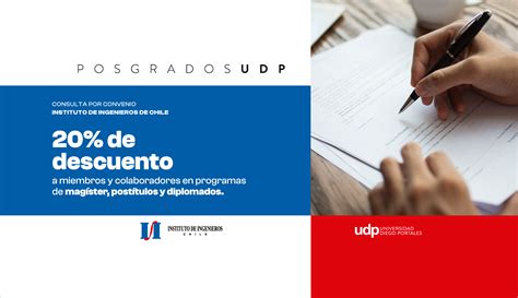 Posgrados Udp Firma Convenio De Colaboraci N Con Instituto De