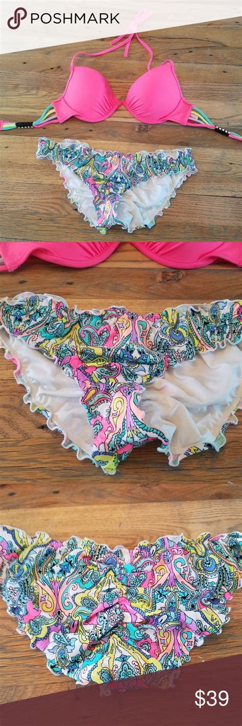 Victorias Secret Bikini Swim B Rhinestone Victoria S Secret Bikini