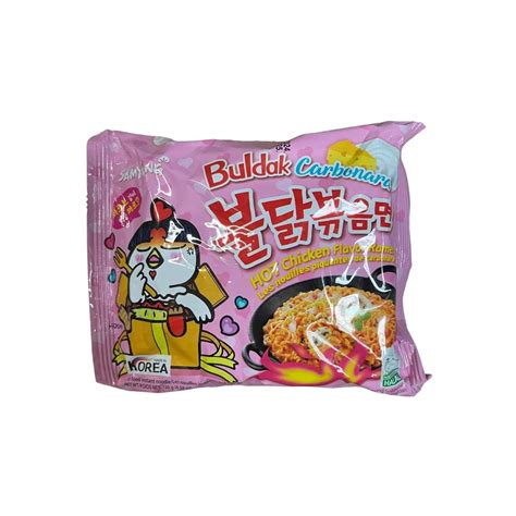 Samyang Buldak Hot Chicken Carbonara Flavor Ramen G Asia Moin Gmbh