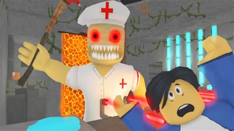 Escape Hospital Obby Scary Obby All Jumpscares And Walkthrough Youtube