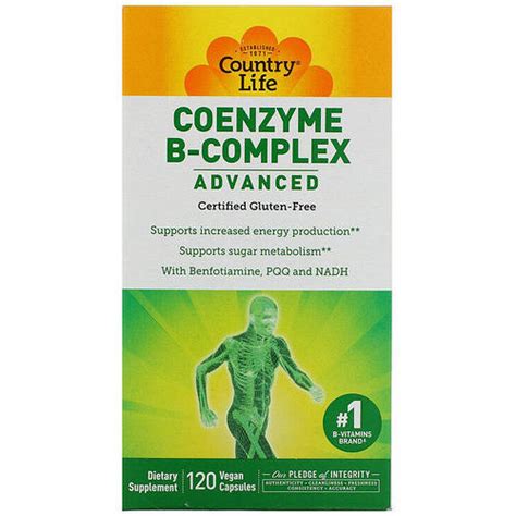 Купить Коэнзим В-комплекс Country Life "Coenzyme B-Complex Advanced ...