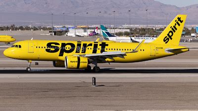 N934NK Airbus A320 271N Spirit Airlines Positive Rate Photography