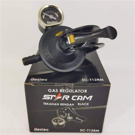 Jual Regulator Selang Gas Tekanan Rendah Starcam Meter Pengaman