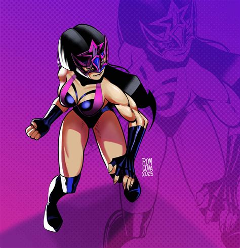 Artstation Luchadora Sexy Star