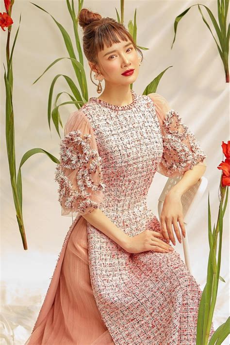 Pin By Nguyen Ngoc Lan On Tweed Occasion Wear Dresses Fashion