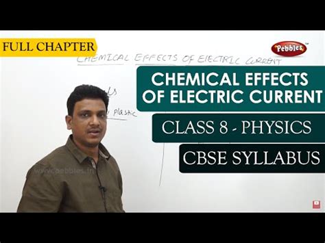 Chemical Effects of Electric Current Video Lecture - Crash Course for ... 