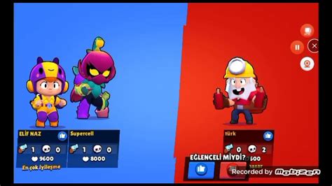 8000 Bİn Kupa Oldum Brawl Stars Youtube