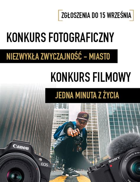 Konkurs Fotograficzny I Konkurs Filmowy Konkursy Fotograficzne