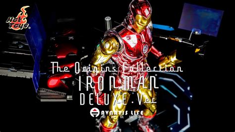 HOT TOYS 漫畫版鋼鐵人 豪華版 HOT TOYS CMS07D37 The Origins Collection Iron Man DELUXE Ver 奕直玩玩具