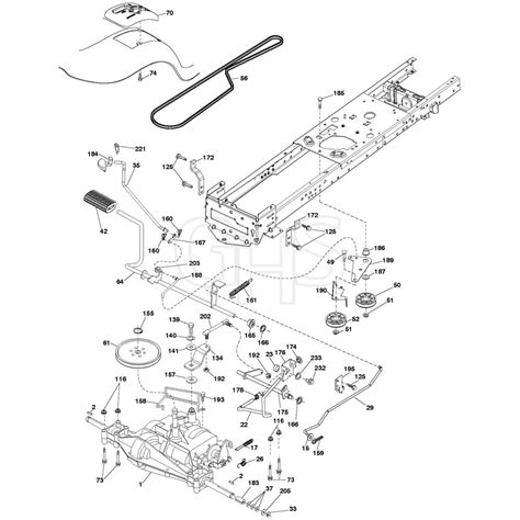 McCulloch M14538 96041023103 2013 06 Drive Parts Diagram GHS