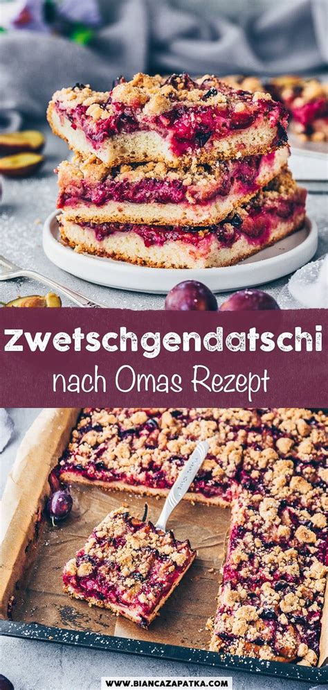 Zwetschgenkuchen Mit Streuseln Zwetschgendatschi Zwetschgenkuchen