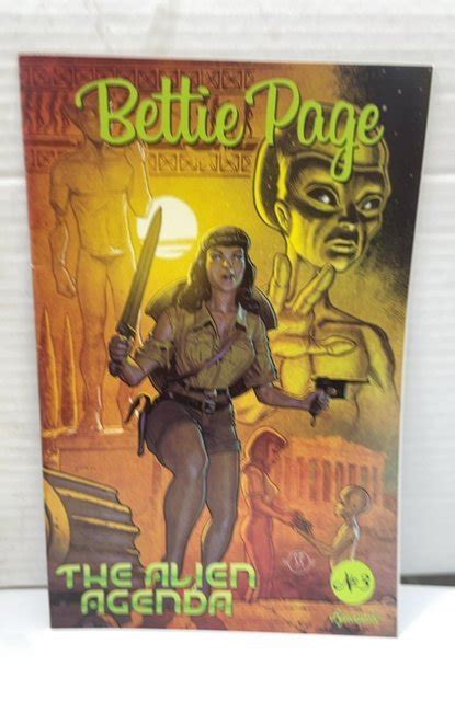 Bettie Page And The Alien Agenda Cover C Comic Books