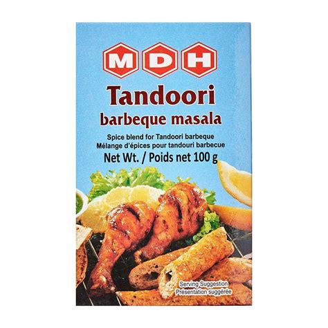 MDH Tandoori Barbeque Masala Spice Mix 100 Grams 3 5oz Walmart