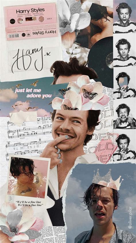 [100+] Harry Styles Collage Wallpapers | Wallpapers.com