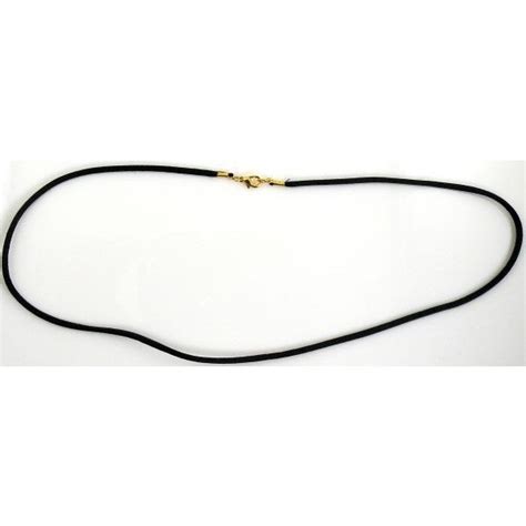 Black Cord Necklace