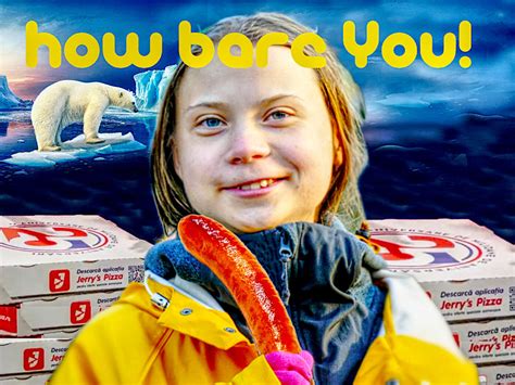 Greta Thunberg To Star In Eco Pizza Porn Video To Taunt Toxic Influencer Daily Squib