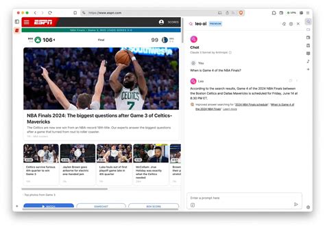 Brave integrates its own search results with its Leo AI assistant ...